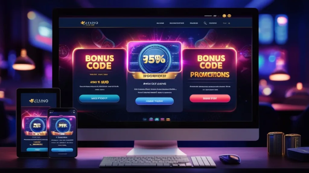 Strona promocji Allrightcasino z banerami i aktualnymi kodami bonusowymi